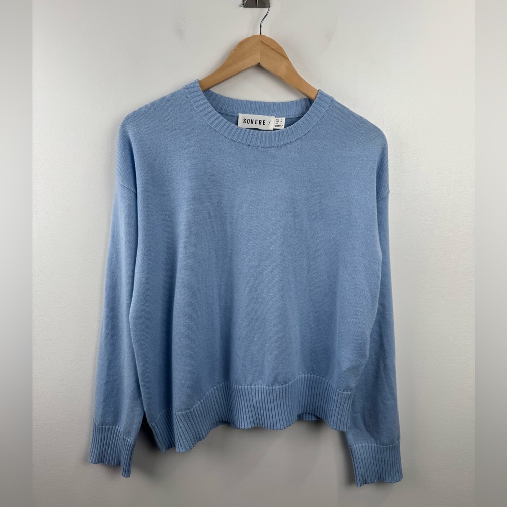 Sovere‎ Women Blue Sweater Size XS